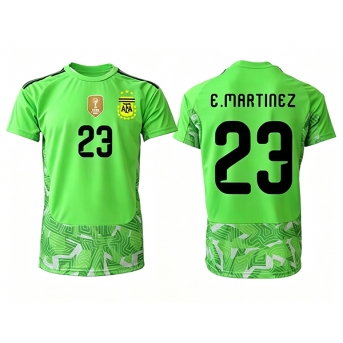 Billige Fotballdrakt Argentina Emiliano Martinez #23 Keeper Replika Bortedrakt VM 2026 Kortermet